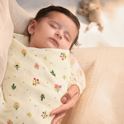 1st Step Baby Swaddle | Soft & Breathable Newborn Swaddle Wrap | Comfortable Baby Receiving Blanket for Infants