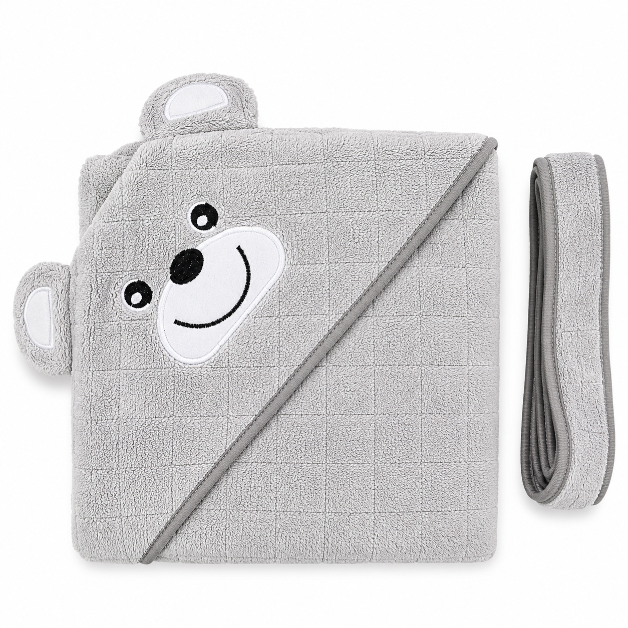 Premium Hooded Baby Bath Towel with Cute Bear Design – Ultra Soft Absorbent Baby Wrap Towel for Newborns, Infants & Toddlers