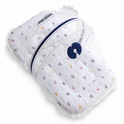Premium Baby Bedding Set with Mosquito Net | 100% Insect Protection, Zip Closure & Baby Pillow