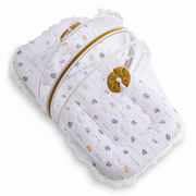 Premium Baby Bedding Set with Mosquito Net | 100% Insect Protection, Zip Closure & Baby Pillow