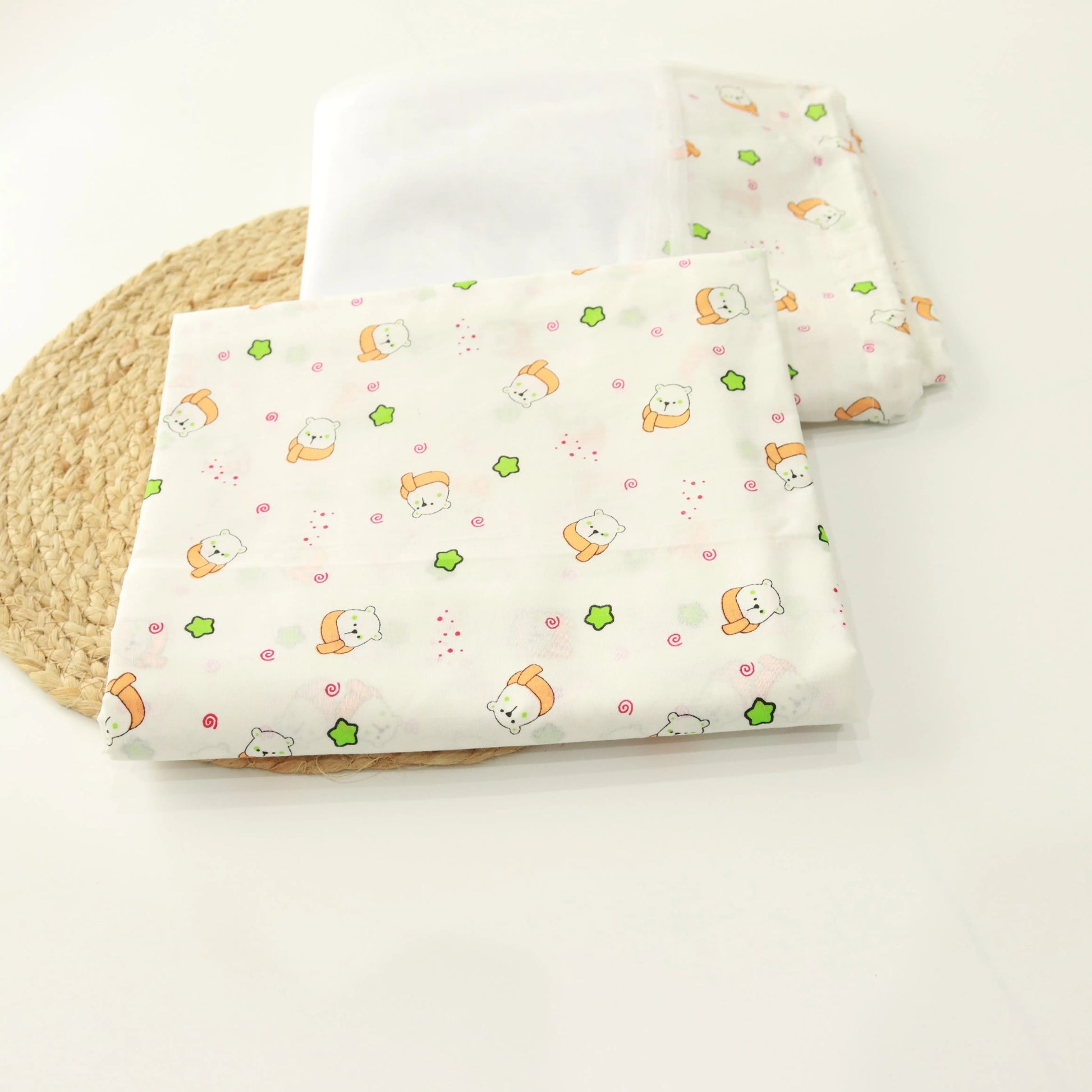 Thottil Cradle Cloth with Mosquito Net with Side Zip ( 3 Metres) babee D