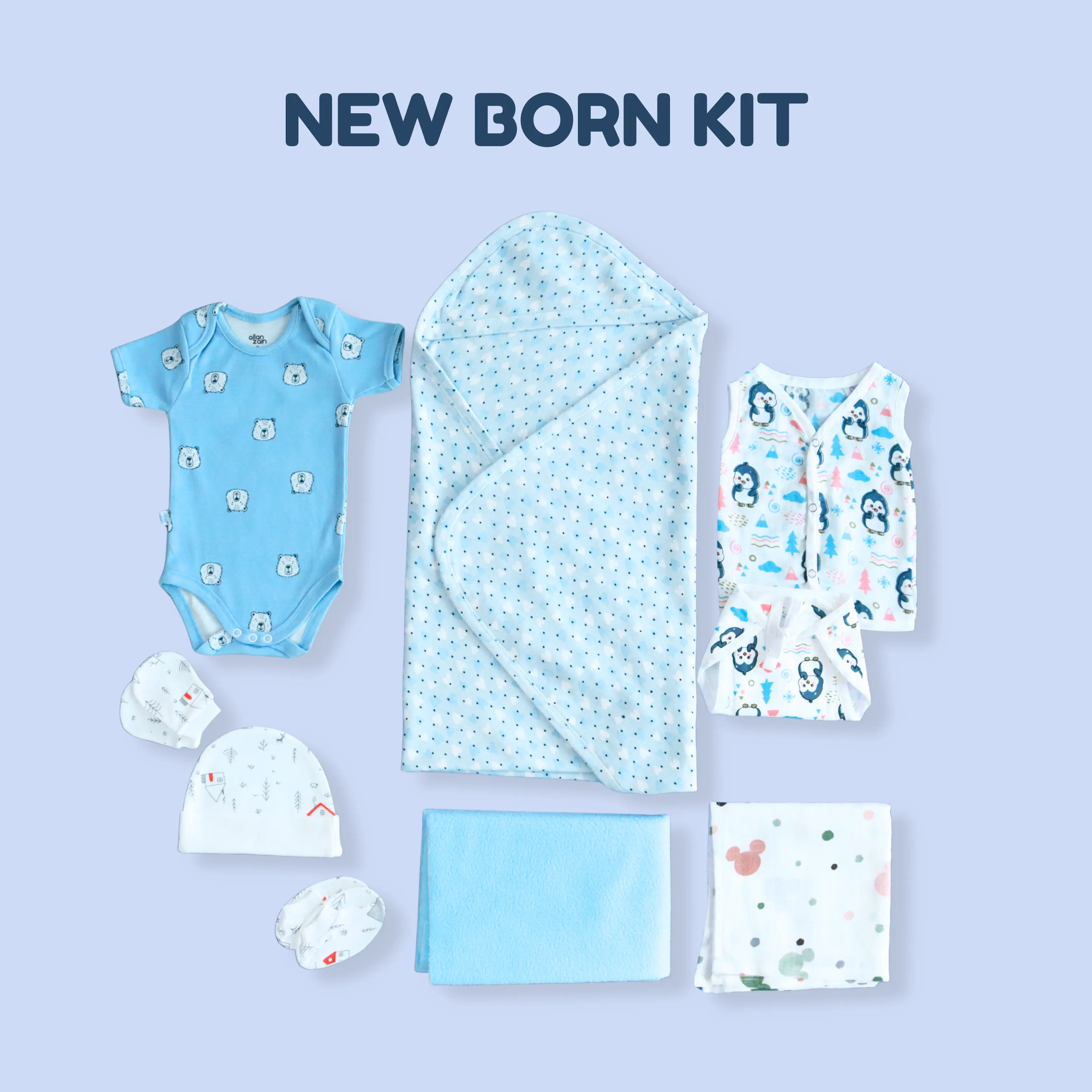 New Born Kit - (Pack of 11) babee D
