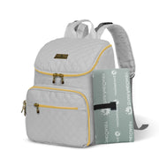 Diaper Backpack – Multi-Compartment Baby Bag with Spacious Storage & Insulated Bottle Pockets