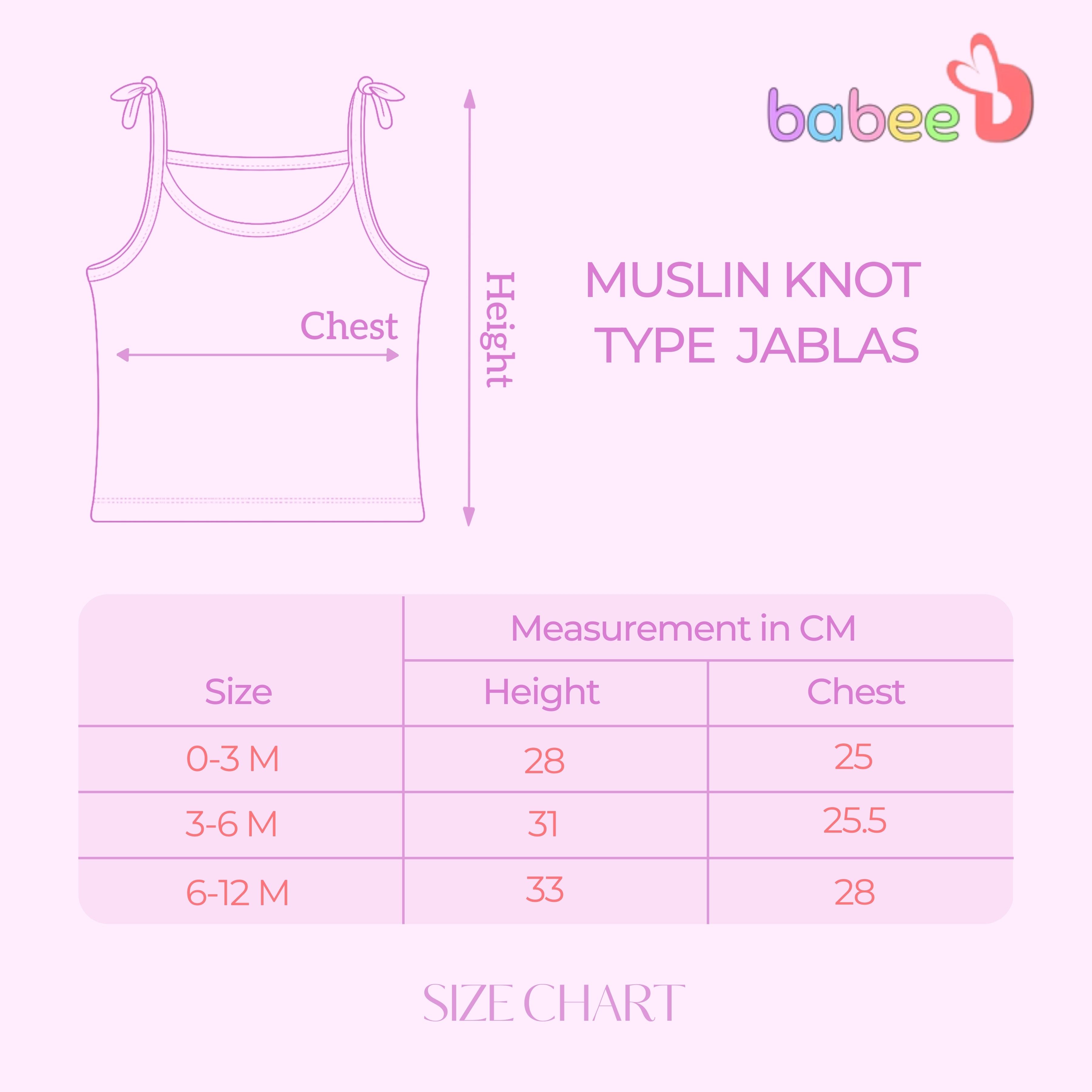 Muslin Knot Type Jablas | Muslin Top Knot Top For Babies