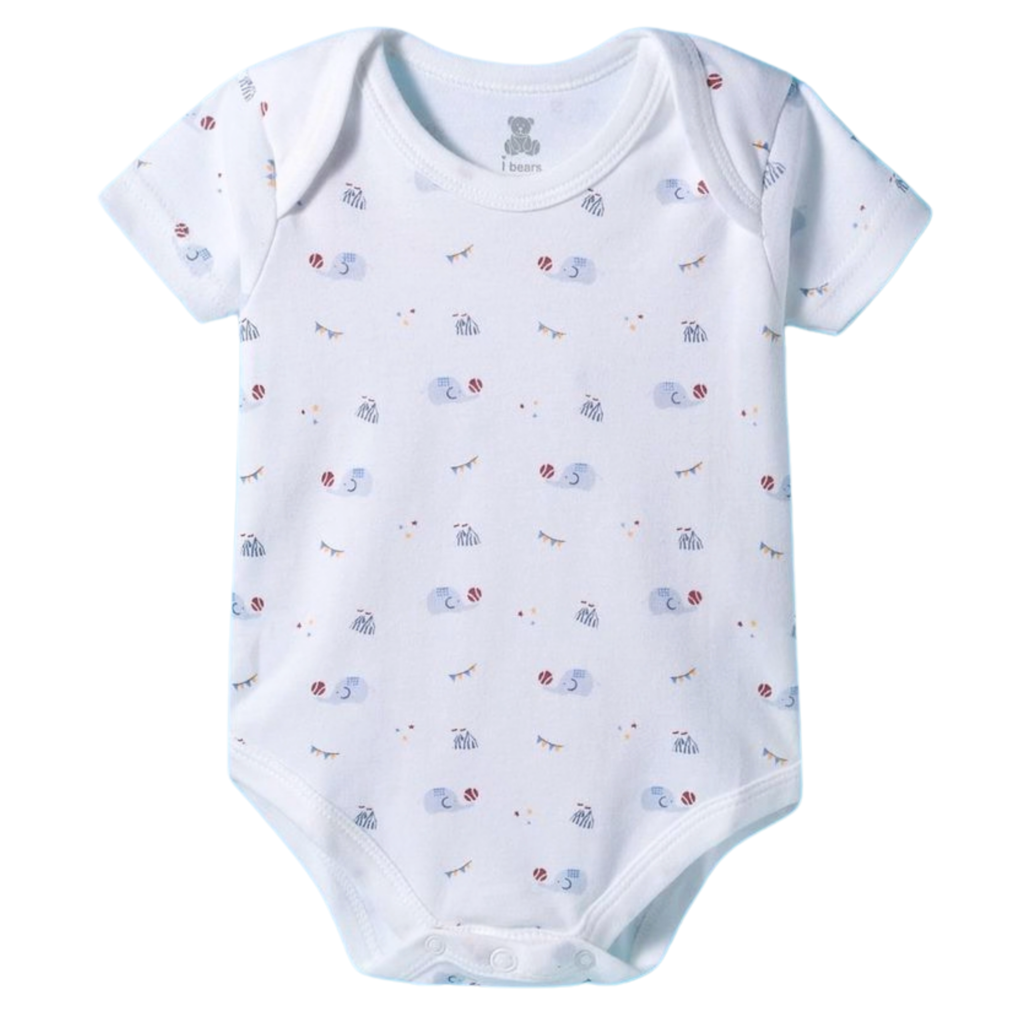 Baby Onesie Half Sleeves | Soft Cotton Baby Bodysuit for Newborns & Infants | Comfortable Everyday Wear