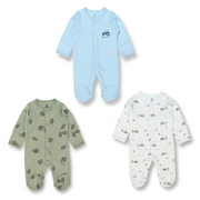 Full Length Baby Rompers | Soft Cotton Footed Onesies for Newborns & Infants | Comfortable All-Season Sleep & Play Wear