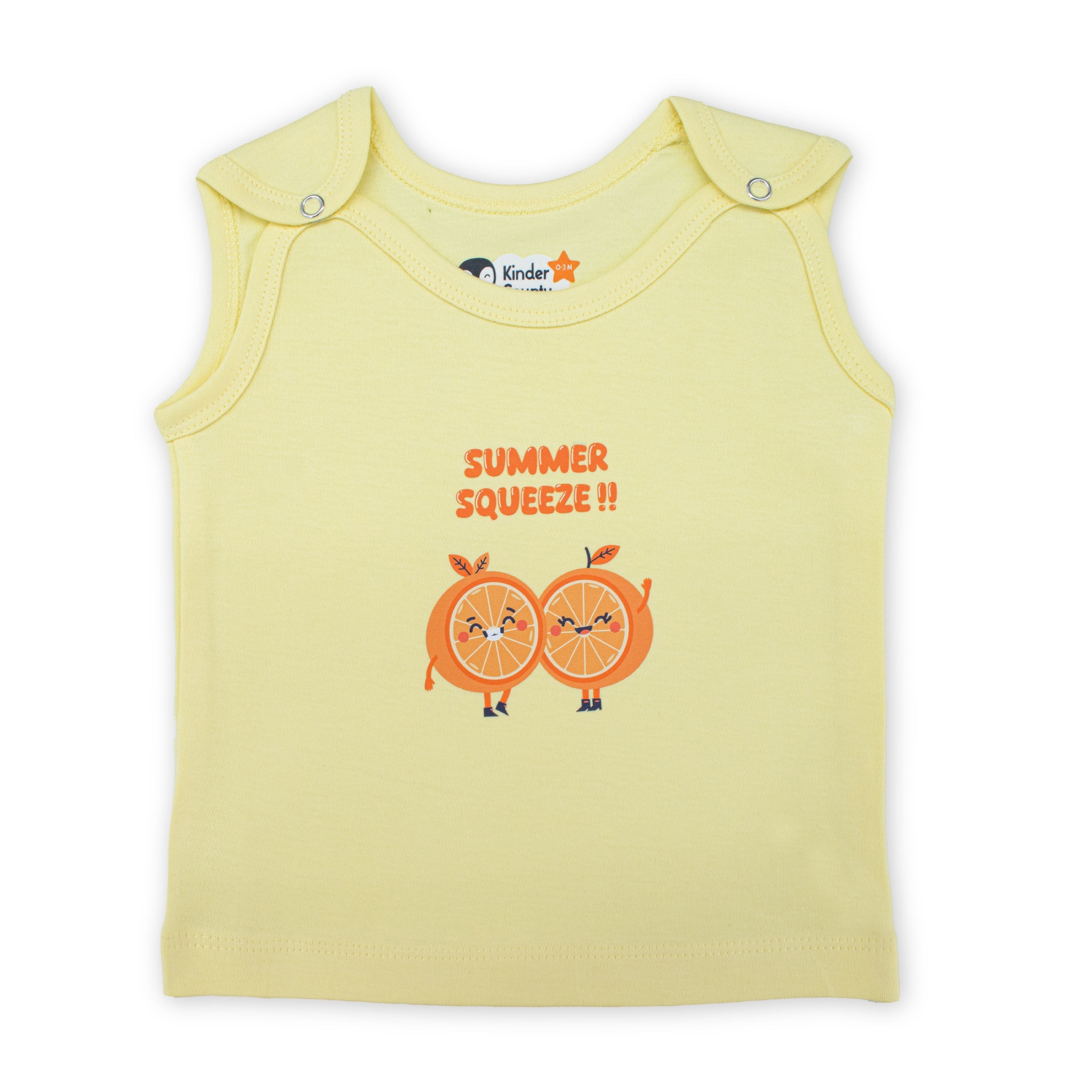 Shoulder Button Jablas for Baby | 100% Organic Cotton Top for Newborns & Infants | Soft & Breathable Baby Wear