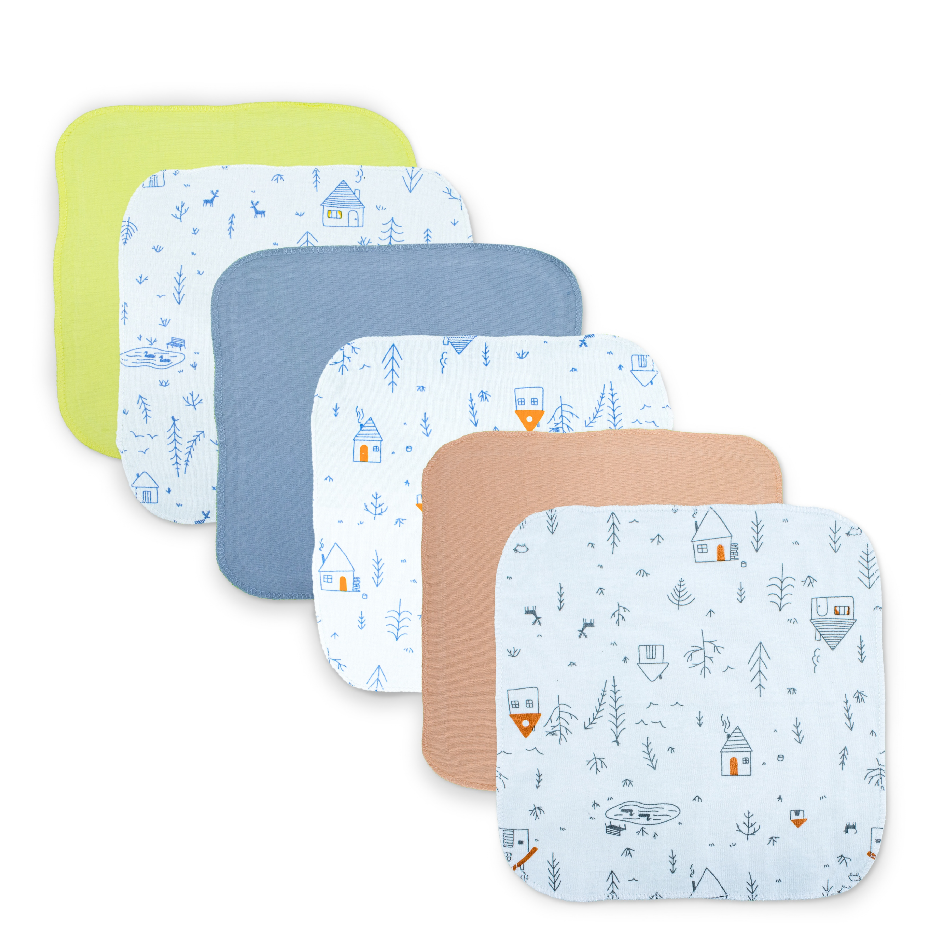 Baby Face Napkin | Soft Cotton Face Towel for Newborns & Infants | Gentle & Absorbent Baby Wipe Cloth