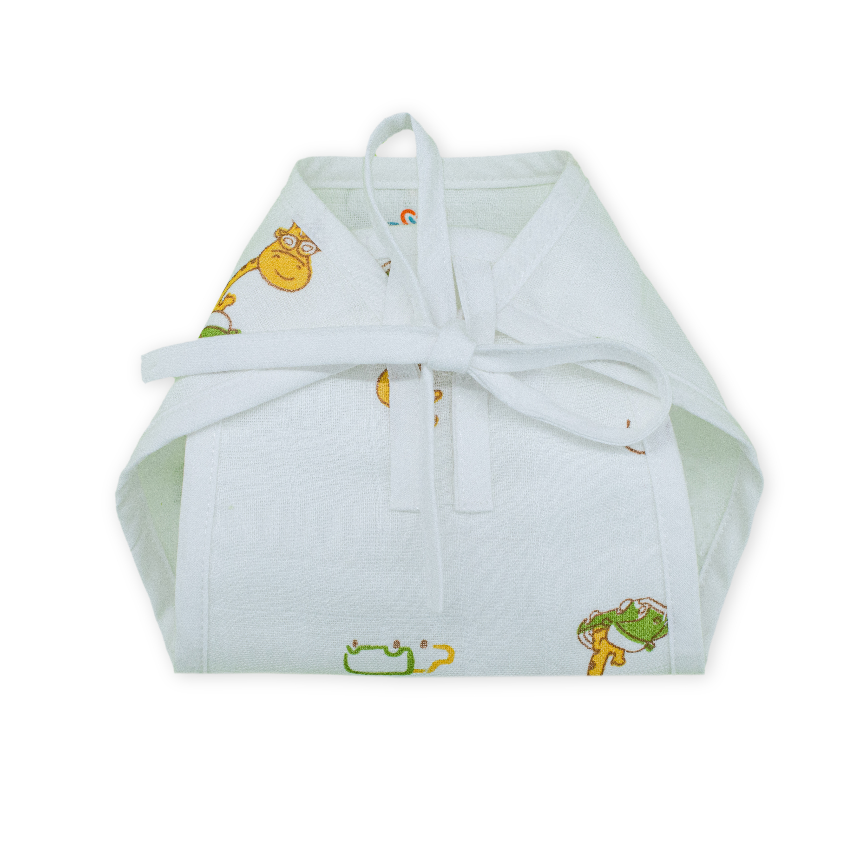 Printed Muslin Nappies for Baby | Soft & Breathable Cotton Reusable Cloth Diapers | Washable Langot for Newborns & Infants