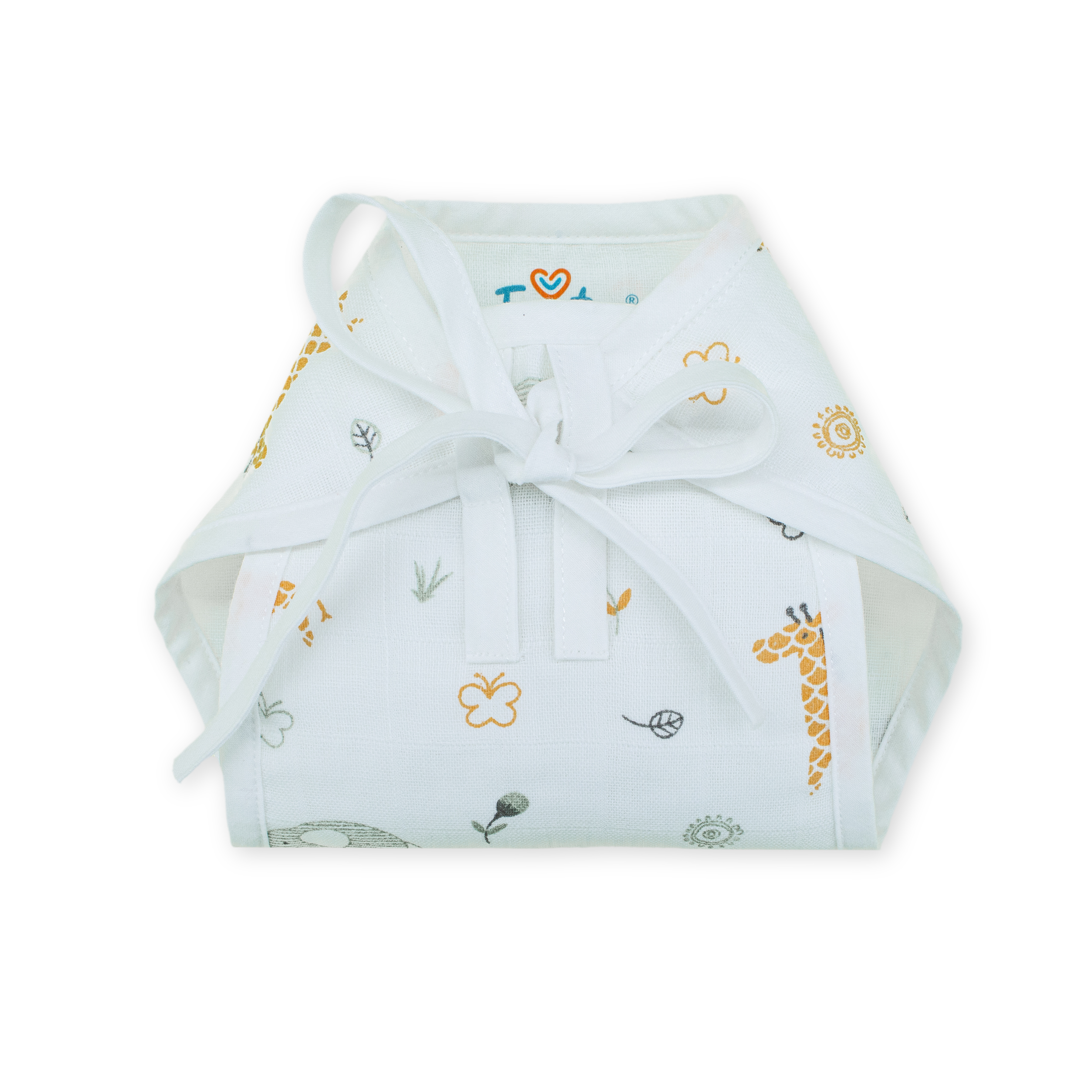 Printed Muslin Nappies for Baby | Soft & Breathable Cotton Reusable Cloth Diapers | Washable Langot for Newborns & Infants