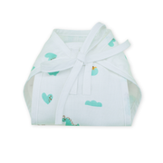 Printed Muslin Nappies for Baby | Soft & Breathable Cotton Reusable Cloth Diapers | Washable Langot for Newborns & Infants