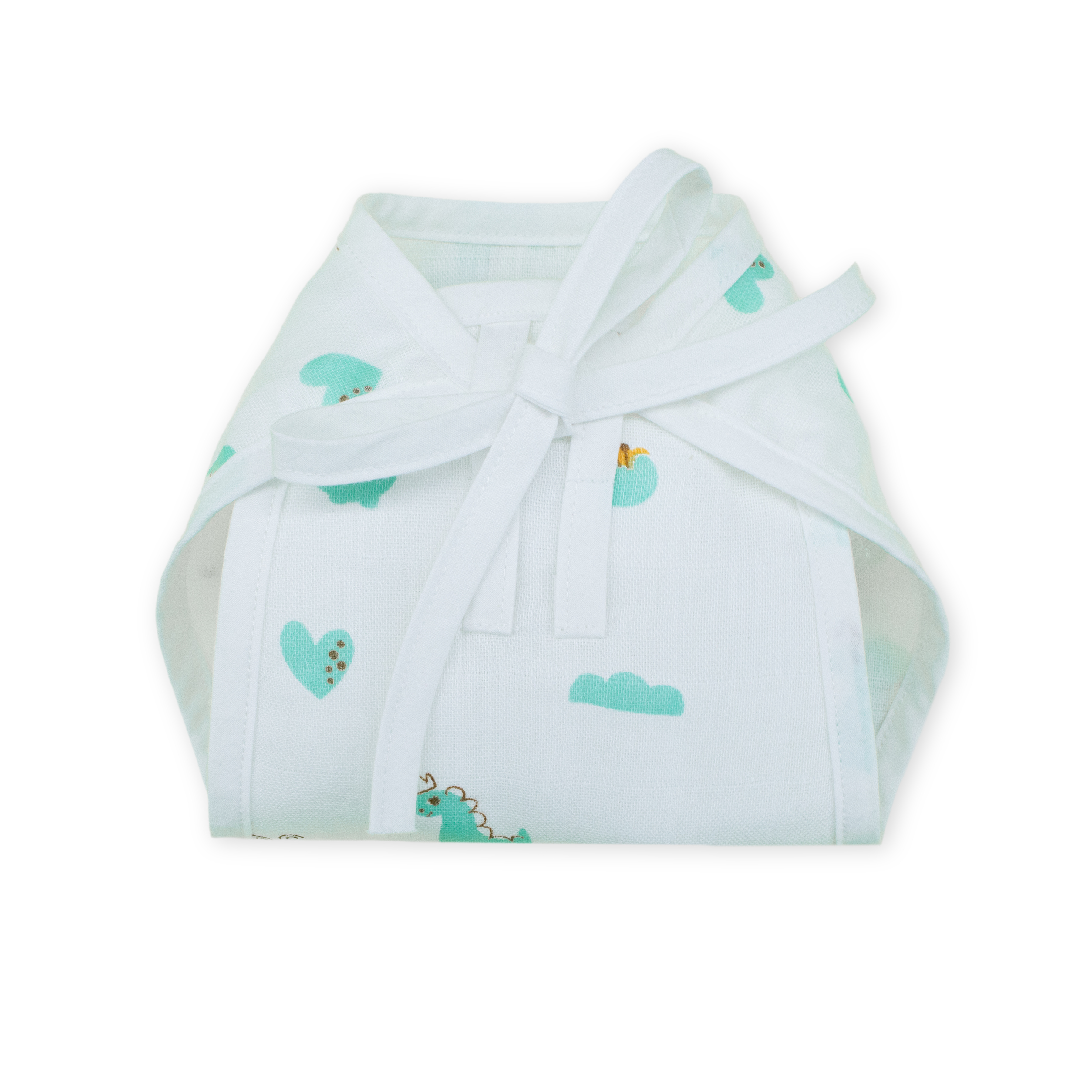 Printed Muslin Nappies for Baby | Soft & Breathable Cotton Reusable Cloth Diapers | Washable Langot for Newborns & Infants