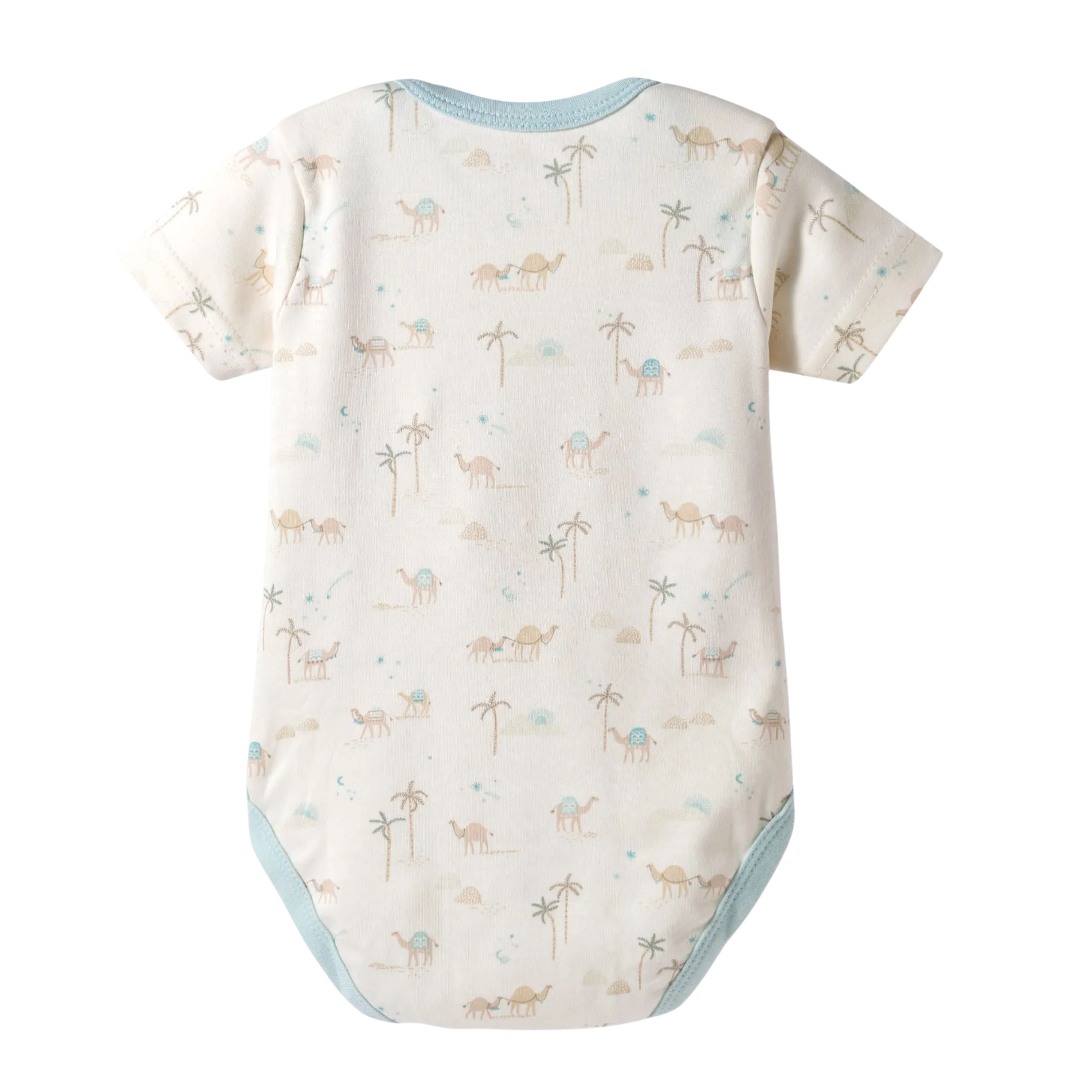 I Bears Interlock Knit Half Sleeves Onesies for Baby | Soft Cotton Baby Bodysuit for Newborns & Infants | Comfortable Daily Wear