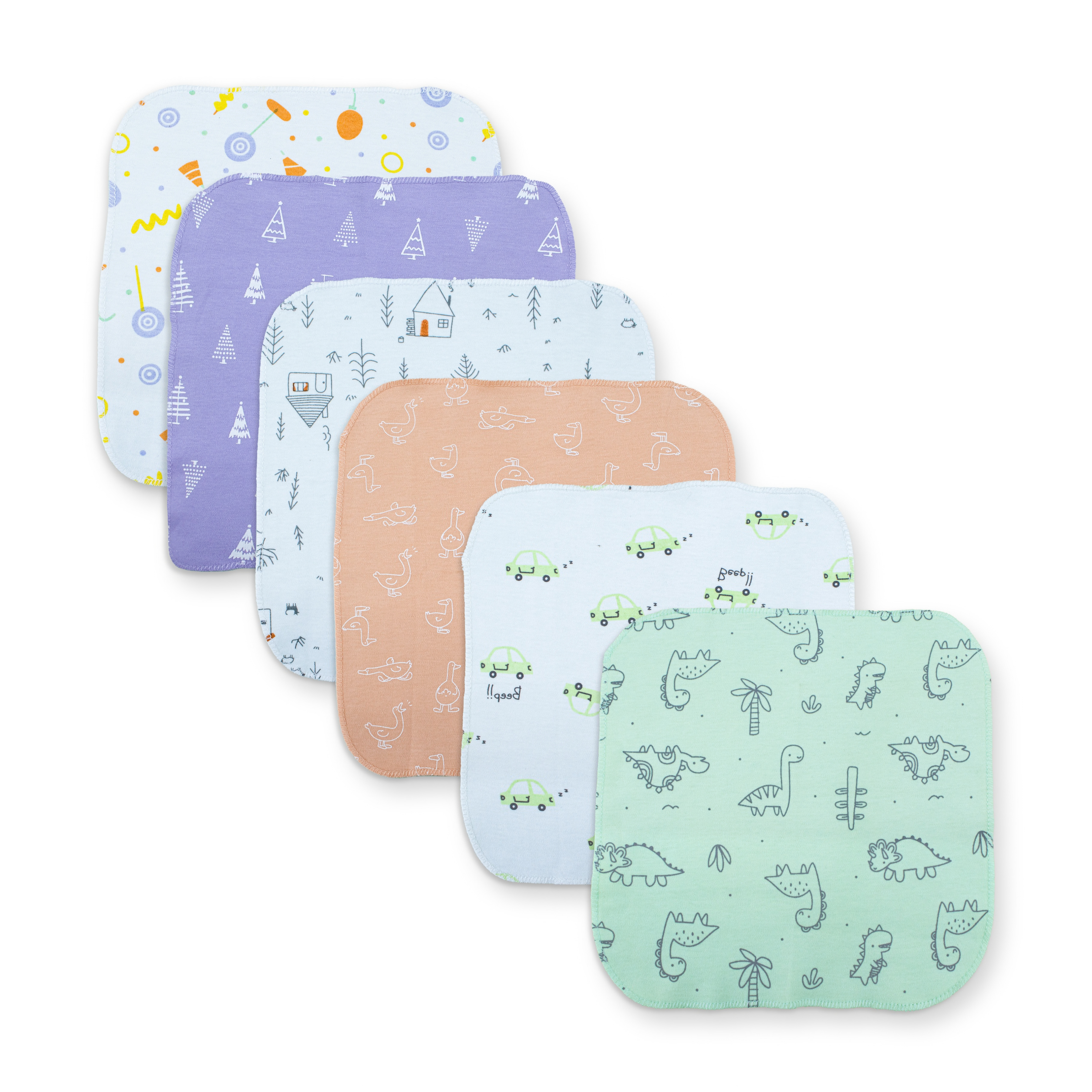 Baby Face Napkin | Soft Cotton Face Towel for Newborns & Infants | Gentle & Absorbent Baby Wipe Cloth