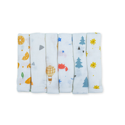 Muslin Baby Face Napkin | Soft Musliln Cotton Face Towel for Newborns & Infants | Gentle & Absorbent Baby Wipe Cloth