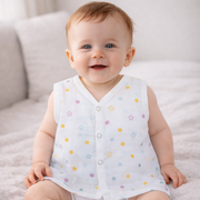 Muslin Button Type Jablas | Muslin Front Button Top For Babies