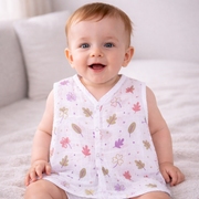 Muslin Button Type Jablas | Muslin Front Button Top For Babies