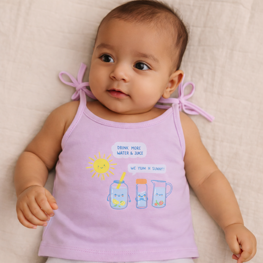 Cotton Knot Jabla for Newborn Baby | Soft Breathable Tie-Up Baby Jablas | Comfortable Daily Wear Infant Top