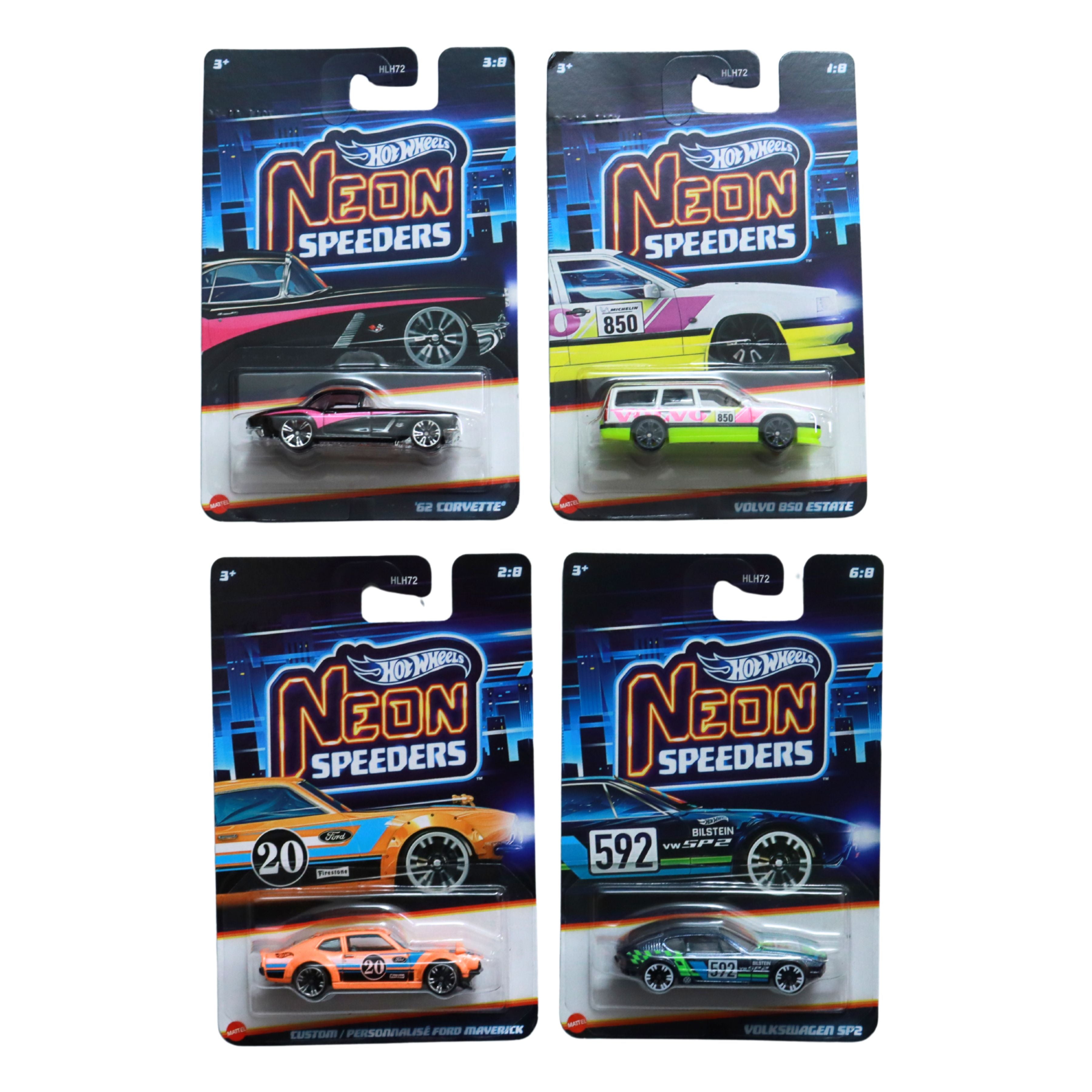 Hot Wheels(pack of 4)