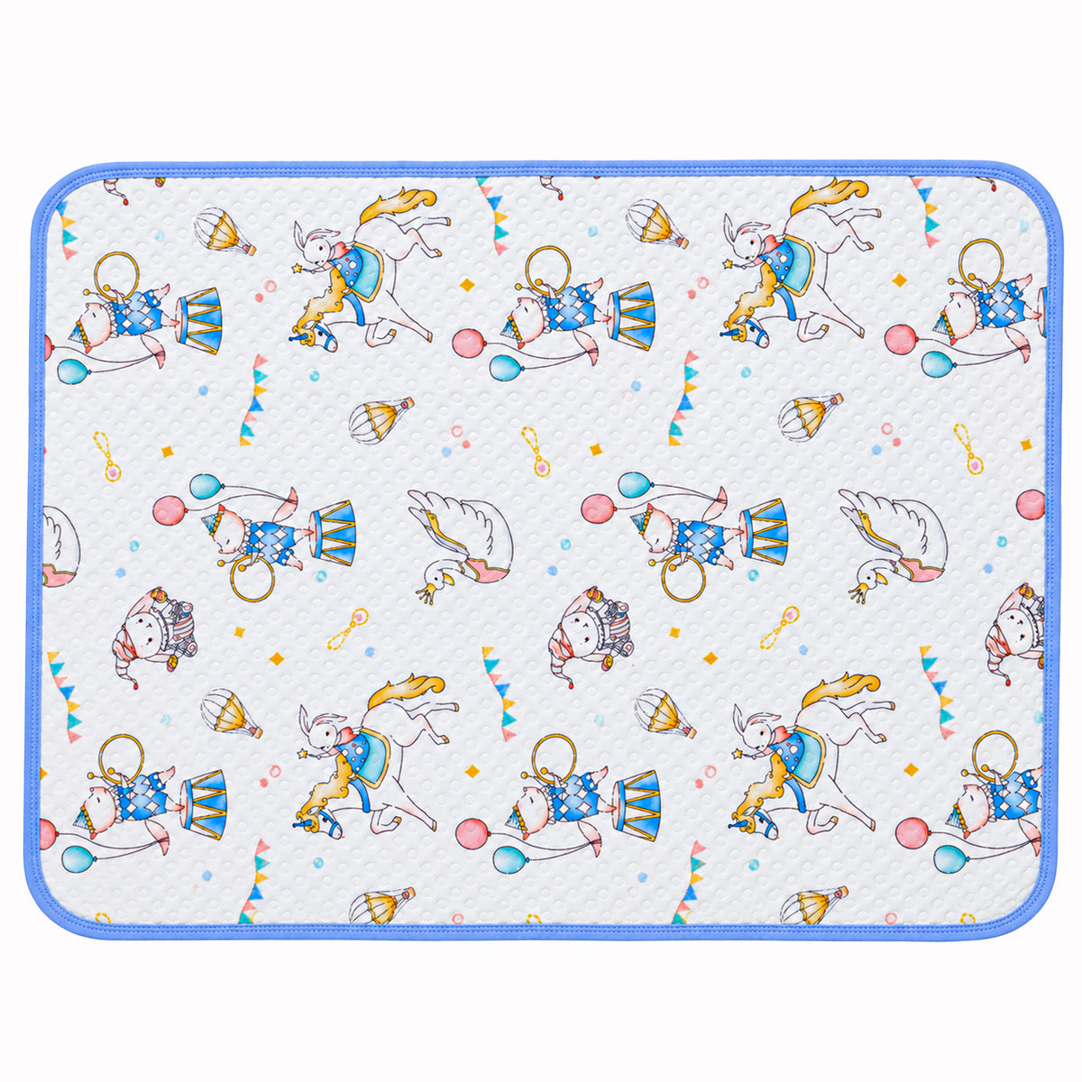 Baby Dry Sheet Waterproof Cotton Mattress Protector for Newborns & Kids | Soft Baby Bed Protector with Cute Printed Design
