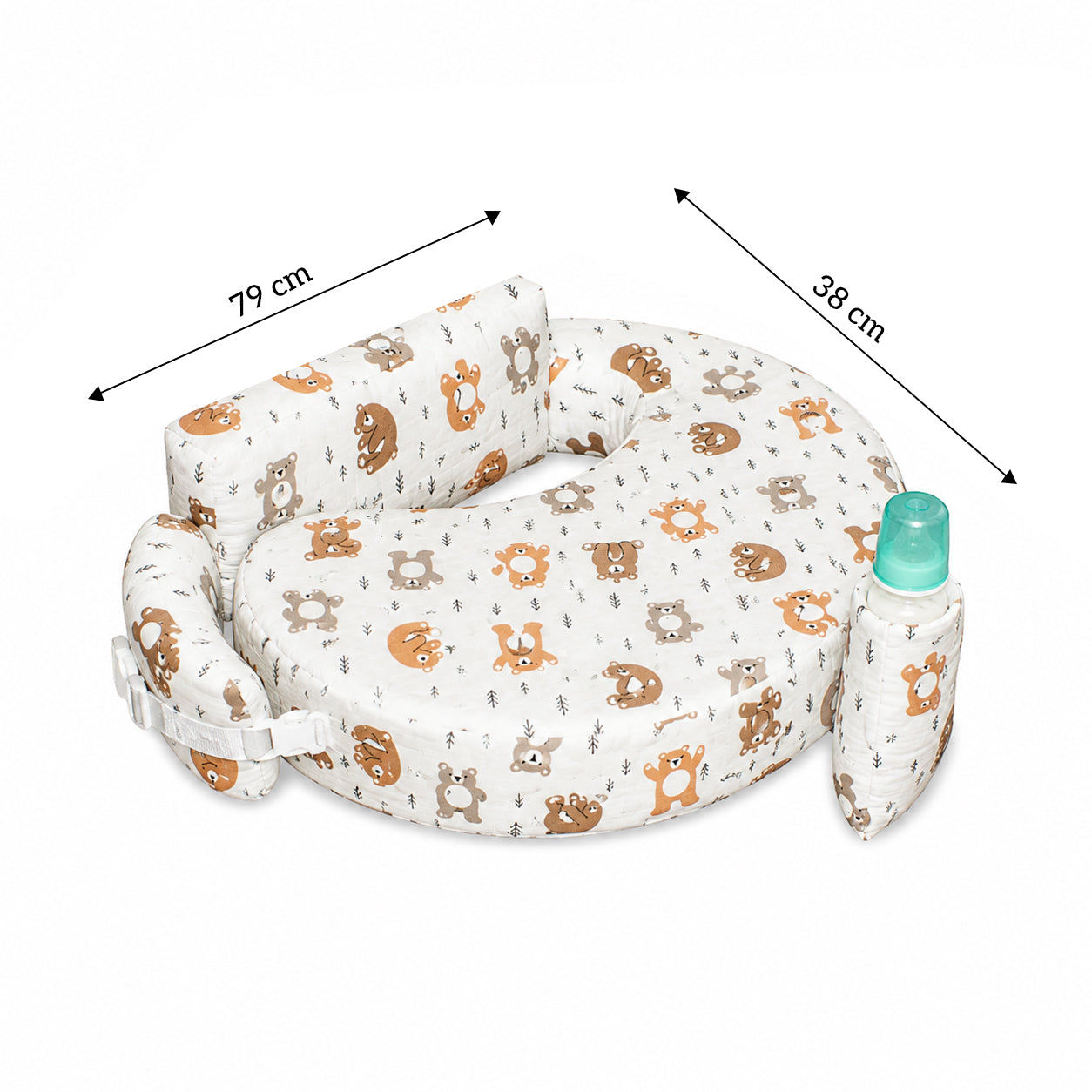 Back Support Feeding Pillow for Baby | Ergonomic Nursing Pillow for Breastfeeding & Bottle Feeding | Comfortable Maternity Support Cushion (Copy) (Copy)