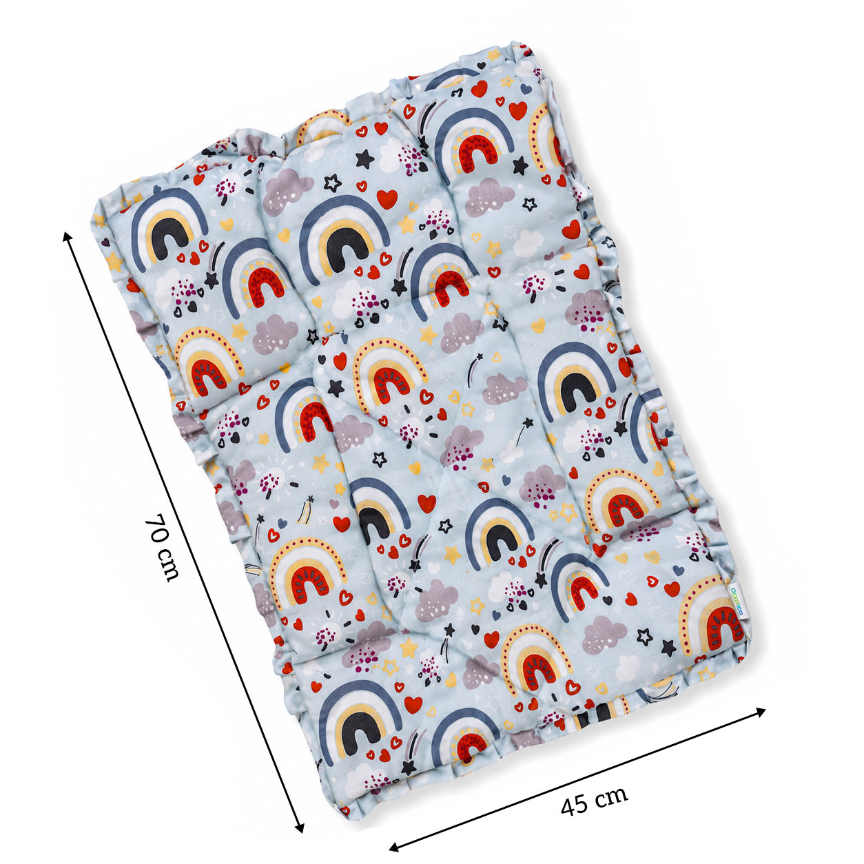 Premium Baby Bedding Mattress | Soft Cotton Quilted Baby Sleeping Bed | Lightweight & Comfortable | Newborn Baby Mattress