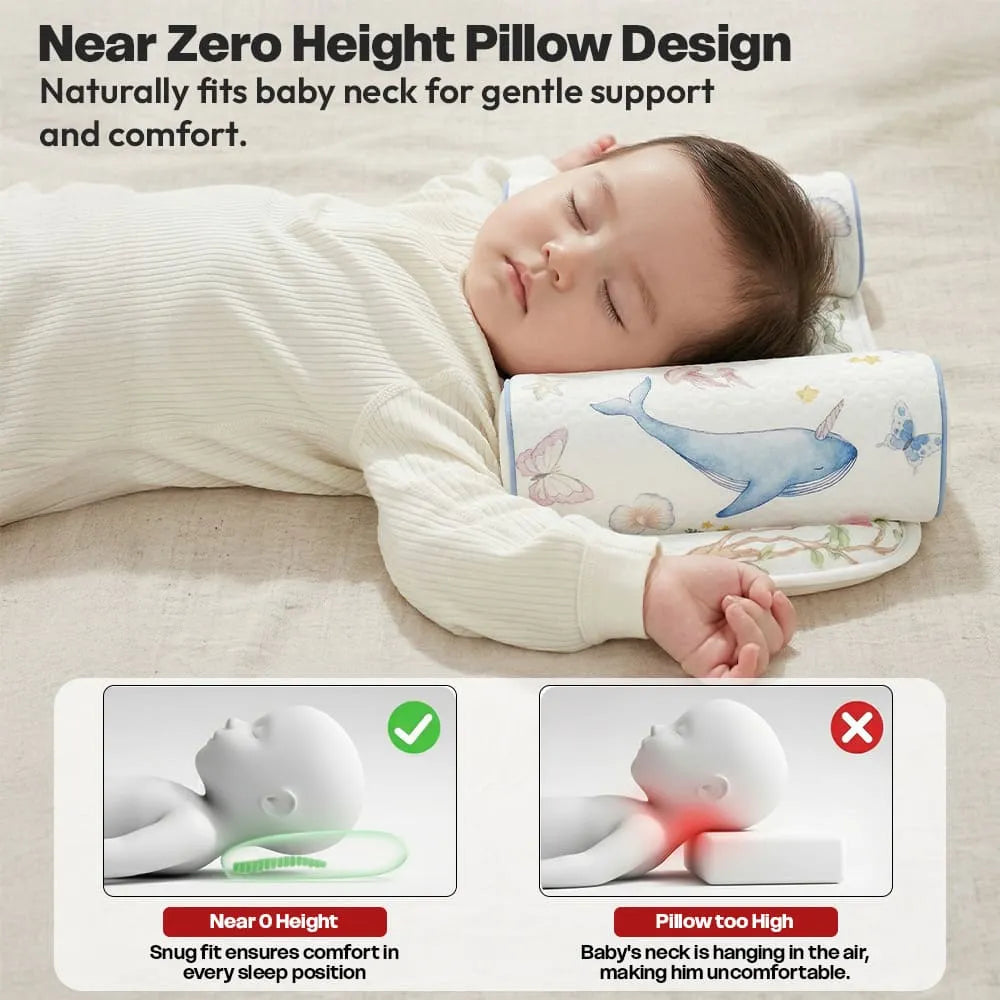 StarAndDaisy Premium Pull Out Cushion Pillow | Adjustable Multi-Use Baby Cushion with Breathable Fabric & Soft Support | Newborn Feeding & Lounger Pillow