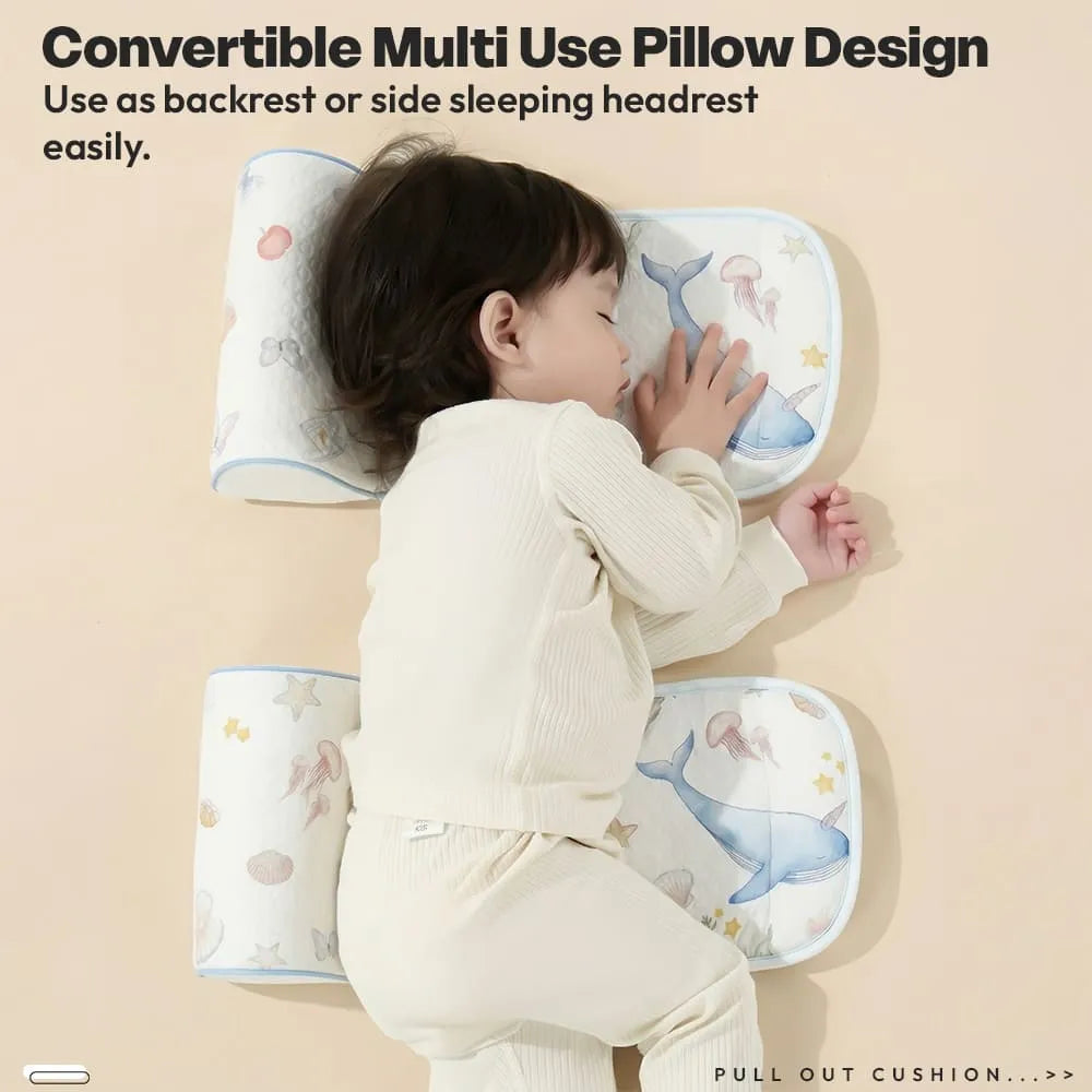 StarAndDaisy Premium Pull Out Cushion Pillow | Adjustable Multi-Use Baby Cushion with Breathable Fabric & Soft Support | Newborn Feeding & Lounger Pillow