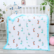 Organic 100% Cotton 6 layer Baby Muslin Blanket Cloth | Ultra-Soft & Breathable | 110×110 cm | Newborn–12 Months babee D