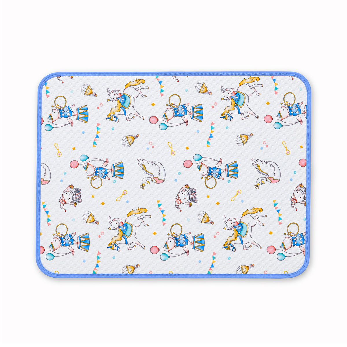 Baby Dry Sheet Waterproof Cotton Mattress Protector for Newborns & Kids | Soft Baby Bed Protector with Cute Printed Design