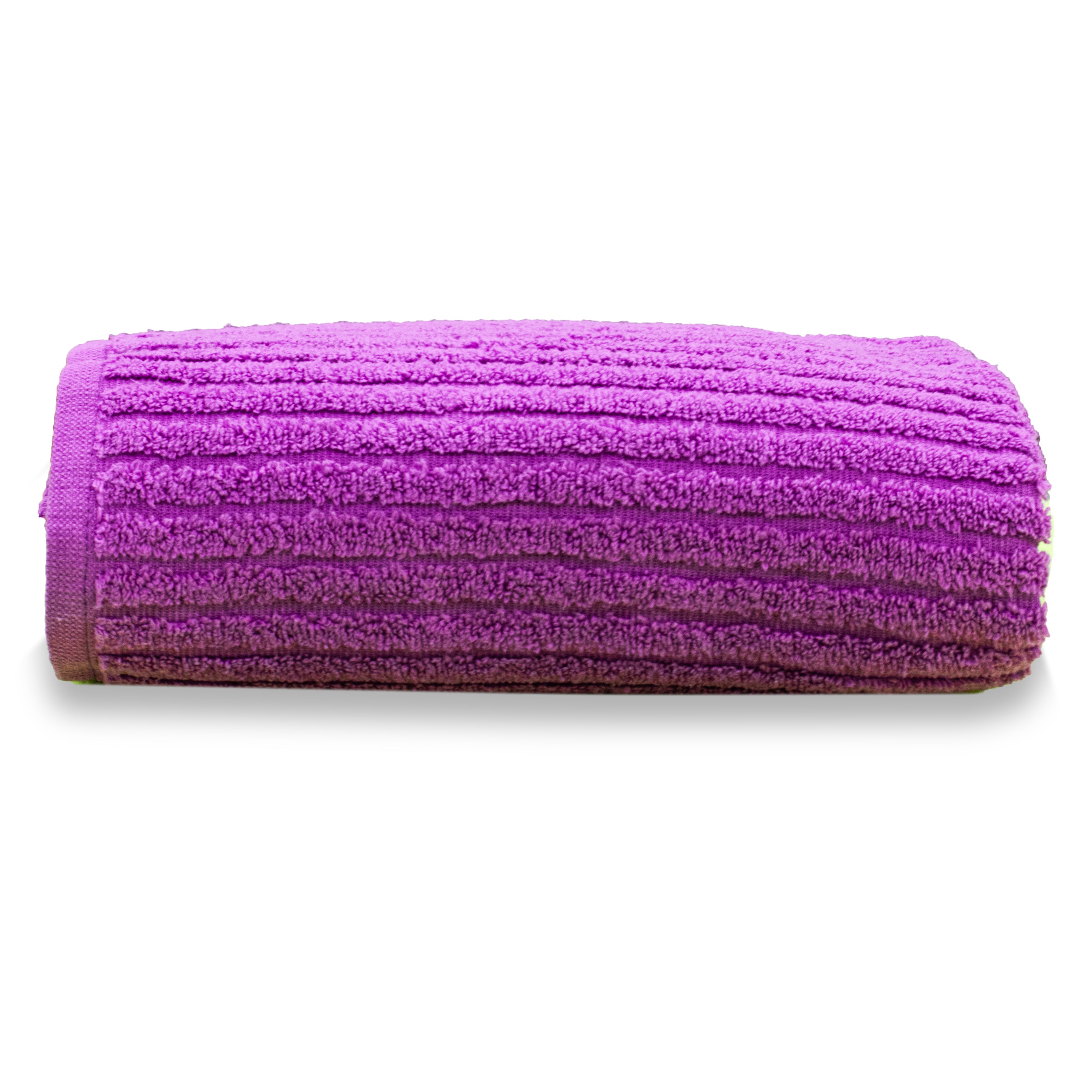 Micro Cotton LuxeLite Versatile Towel, Purple (size: 58x122 cms)