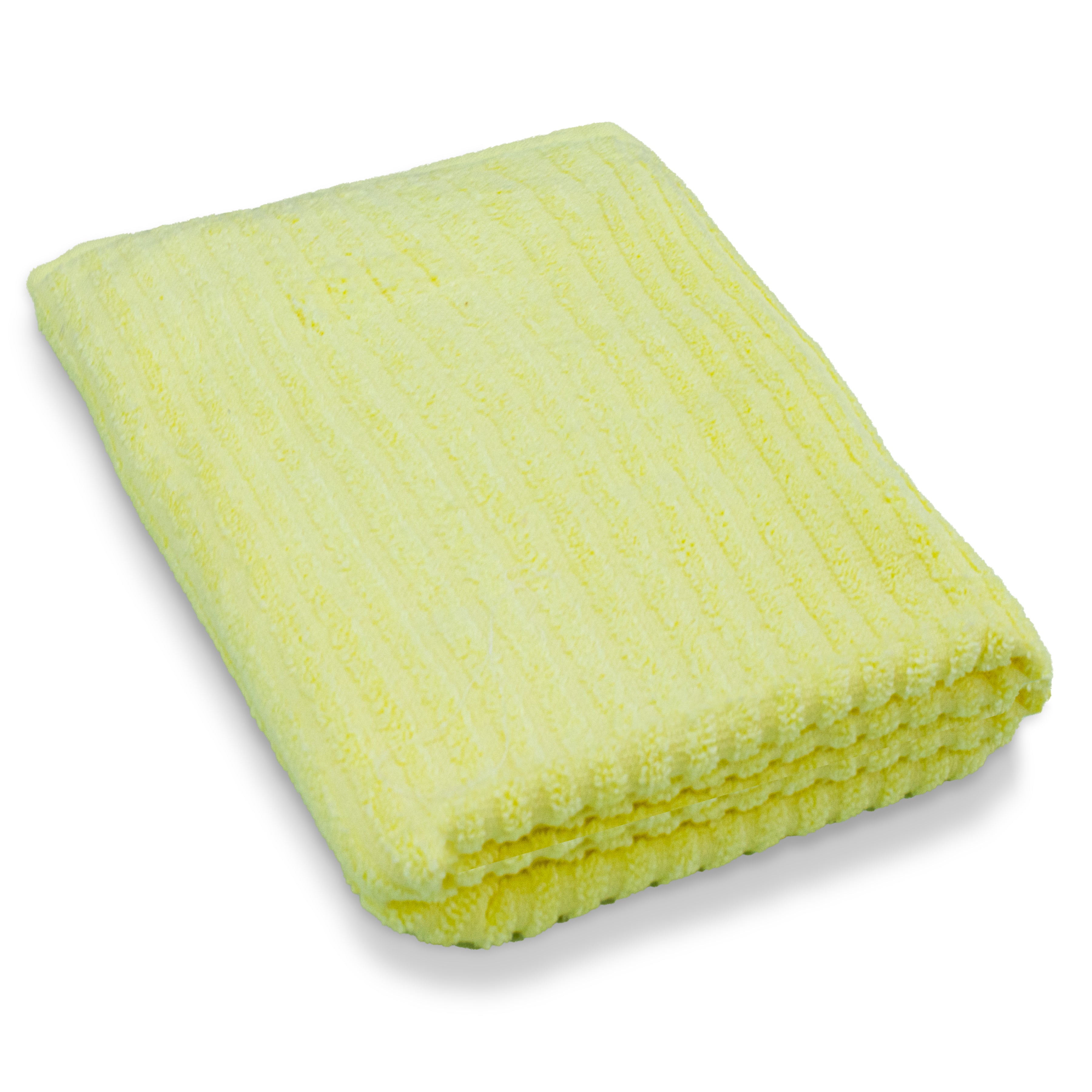 Micro Cotton LuxeLite Versatile Towel, Yellow (size: 58x122 cms)