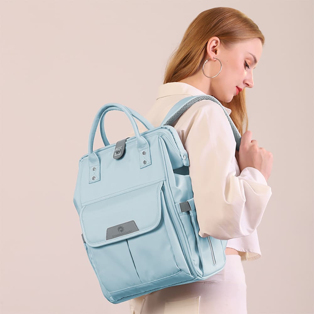 StarAndDaisy Diaper Bag for Moms | Stylish Baby Diaper Backpack with Multiple Compartments, Large Storage & Water-Resistant Design for Daily Essentials & Travel